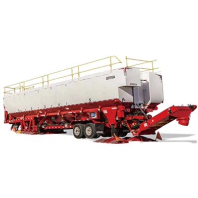 Equipos de almacenamiento y transporte de arena.